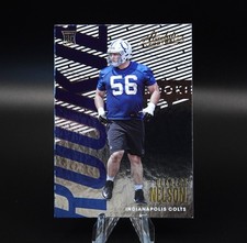 2018 Panini Absolute #147 Quenton Nelson Spectrum Gold Rookie RC Colts