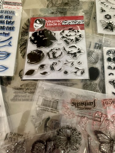 Stampin’ Up! Rubber Stamp HUGE Lot ALL NEW UNUSED - Picture 3 of 22