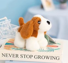Beagle Dog Plush Toy 8" Stuffed Animal Toddler Doll Gift for Kids