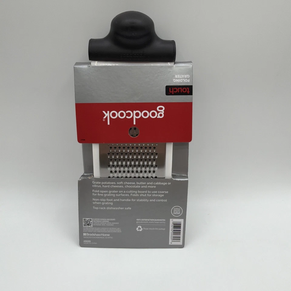 Good Cook Fold One Size Black and Red Grater 1 Pack - Image 4 of 4