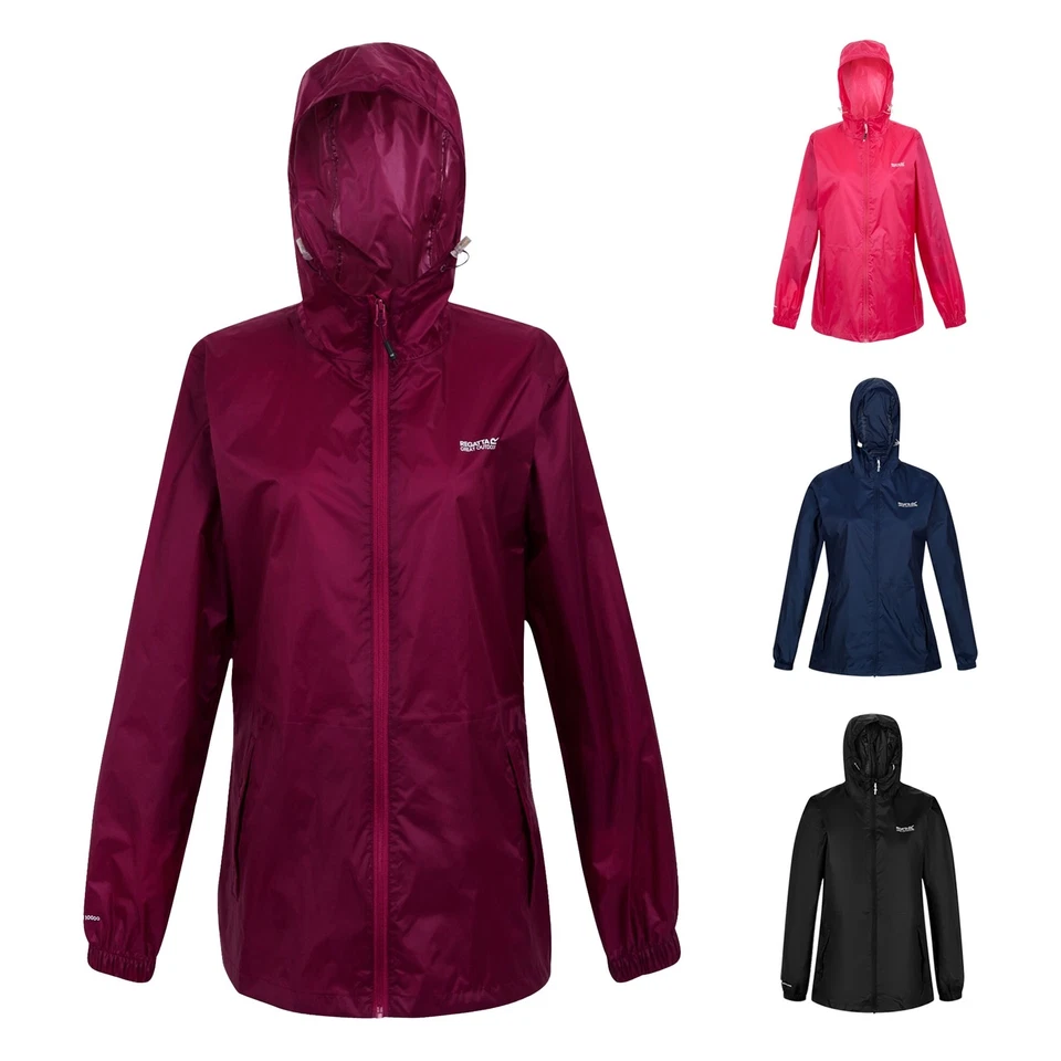 Regatta Damen Jacke Funktionsjacke Outdoorjacke Regenjacke Pack It III - Bild 1 von 1
