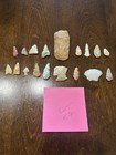 Lot Of 18 Authentic Native American Indian Arrowheads — photo 1