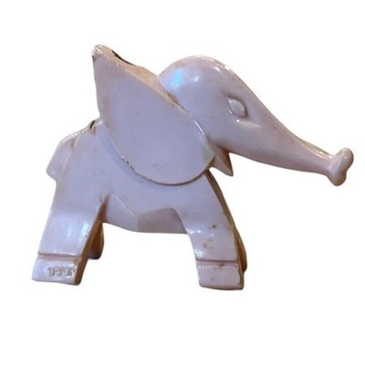 Nosco Don Manning Art Deco Elephant Light Pink celluloid Stylized 2 