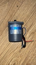 ZD 2IK6GN-C Induction Motor 6W 220V 1200RPM with Capacitor - New