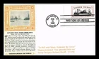 US COVER REMEMBER THE MAINE NAVY BATTLESHIP SPANISH AMERICAN WAR FIRST DAY ISSUE
