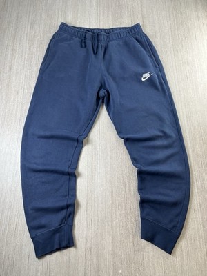 Nike Sportswear Club Fleece Jogginghose Herren Gr. M Midnight Navy Blau Trainingsanzug