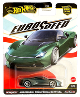 Hot Wheels Automobili Pininfarina Battista 5/5 Euro Speed 2025 1:64 Modellauto