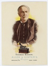 2006 Allen & Ginter Thomas Edison #337
