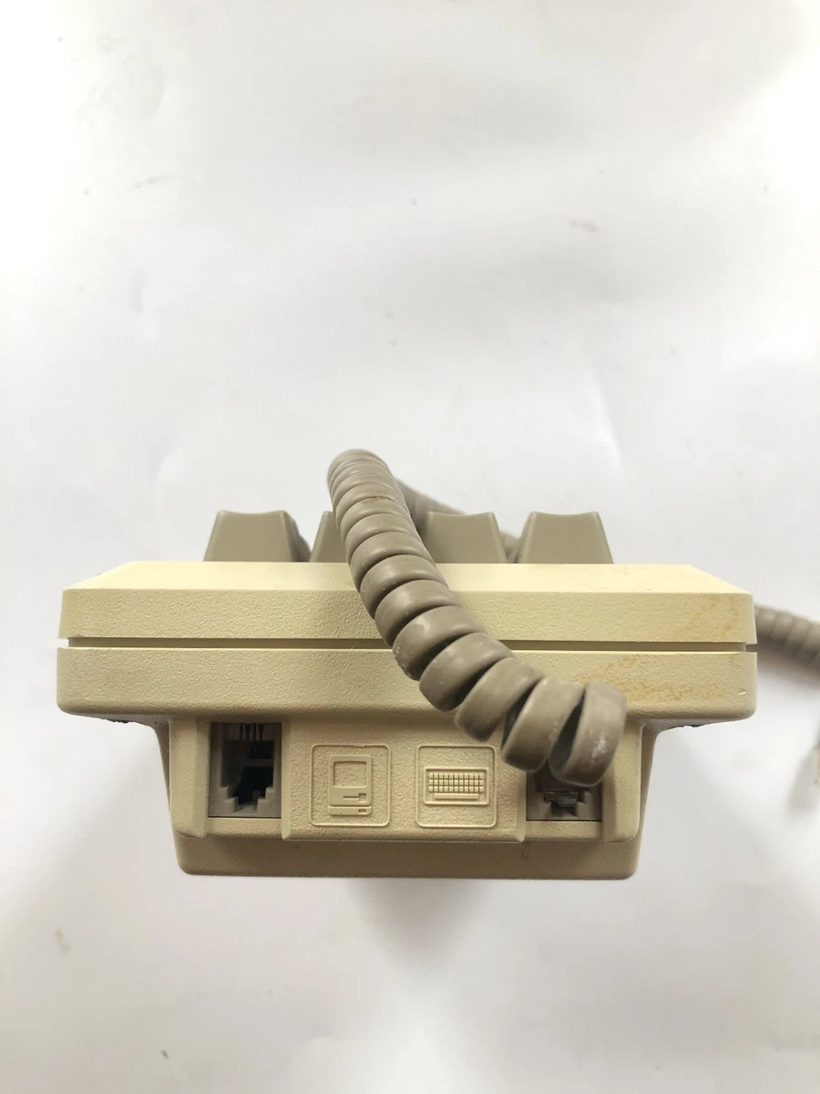 Apple Macintosh vintage de 1984 Teclado numérico M0120P Serie temprana 4979 Mac 128K 51