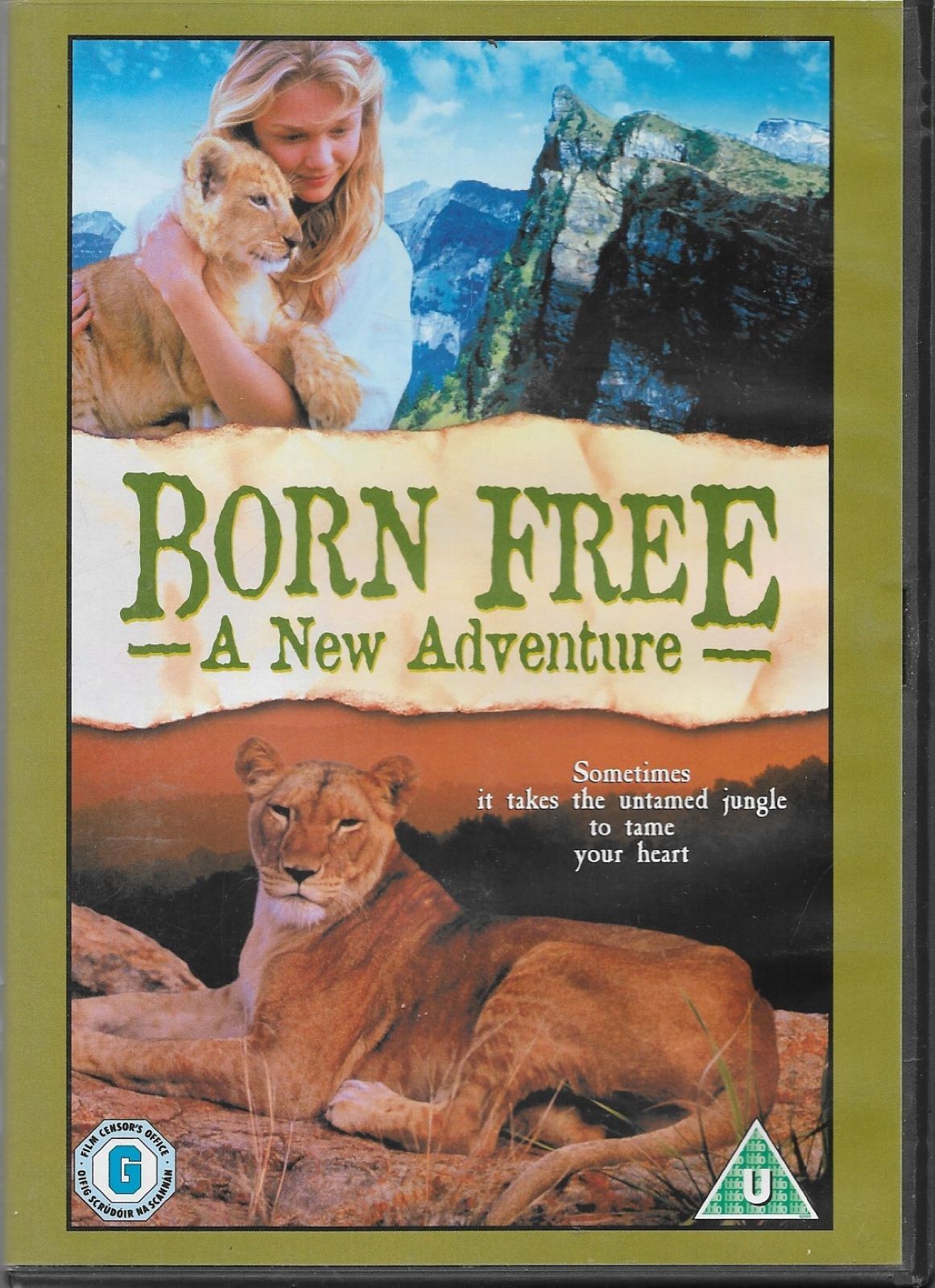 Born Free A New Adventure DVD POSTED 48 HOURS TRACKED