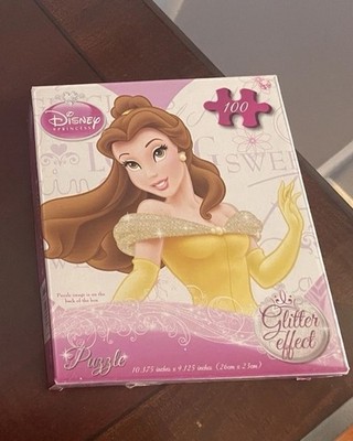 Disney Princess Puzzle -  Glitter Effect  .   New In Box. Never Opened