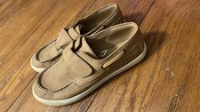 The Children's Place Boys, Boat Shoes, Size 5.0 Tan