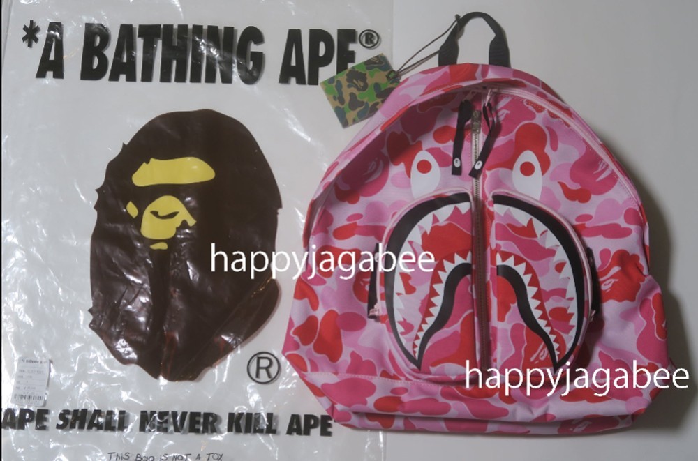 A BATHNIG APE Men's Goods ABC CAMO SHARK DAYPACK 1M30189002 z | eBay