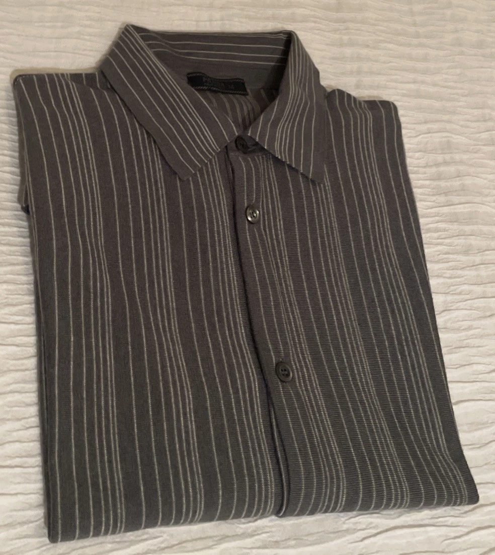 PRADA Gray Shirts for Men for sale | eBay