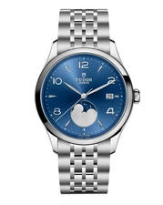 2025 Tudor 1926 Luna 39mm Mens Watch Steel Moon Phase  Blue Dial M91560-0002
