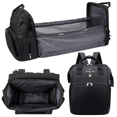 Baby Diaper Bags with Changing Station, Waterproof Diaper Bag Backpack for Moms