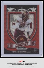 2021 Panini Prizm Draft Picks #166 Rashod Bateman Ruby Wave RC