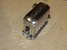 Vintage Toastmaster Waters-Genter Chrome Single Slice Toaster TESTED WORKS