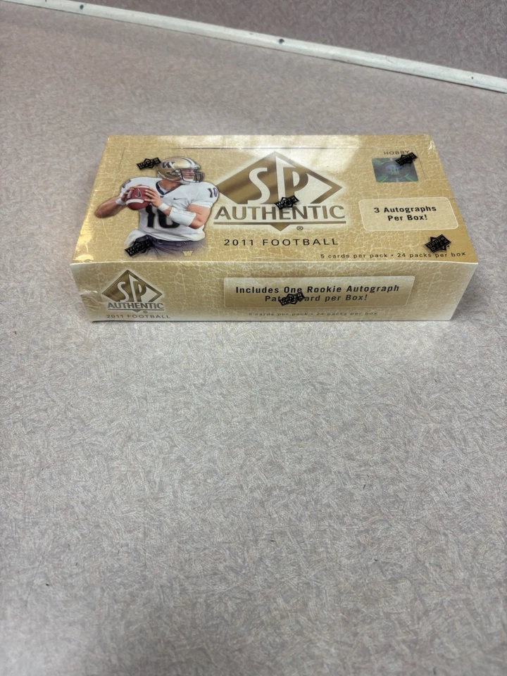 2011 SP Authentic Football 24 Pack Factory Sealed Hobby Box Cam Newton - Image 2 of 4