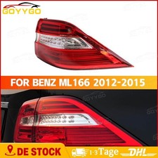 Rechts LED-R&uuml;cklicht Hinten Au&szlig;en F&uuml;r Mercedes Benz ML350 ML550 W166 2012-2015