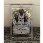 Topps 2025-26 De'Aaron Fox San Antonio Spurs Signed Gold Holofoil /50 #BSI-DF