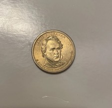 James Buchanan $1 Coin Unknown Year Authentic one dollar 