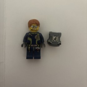 Used LEGO Agents Minifigure - Agent Fuse agt022 - Set 8968 w/Vest