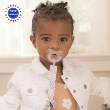 Chicco PhysioForma Luxe Orthodontic Pacifier 16 24m 100 Soft Silicone Supports