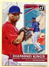 2022 Donruss Baseball Rafael Devers Diamond Kings card #2 Boston Red Sox