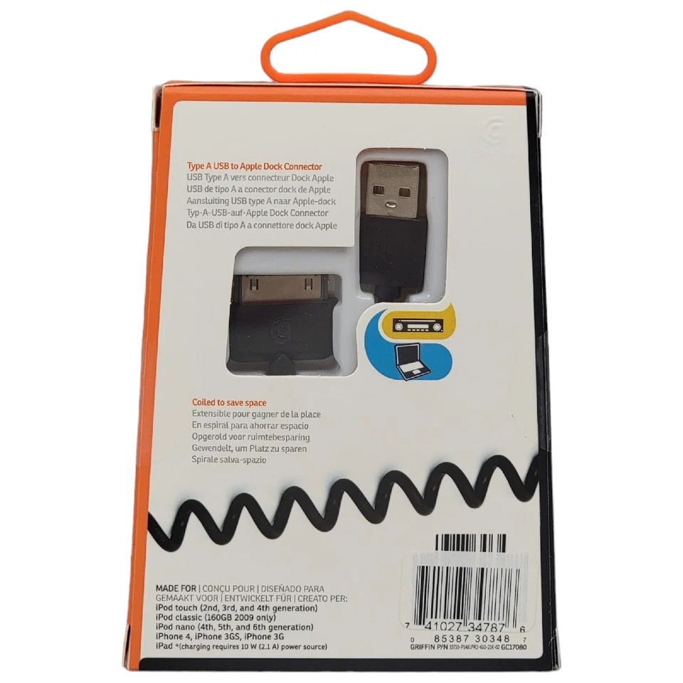 Griffin USB to 30 Pin Charger For iPod/ iPhone/ iPad - Image 3 of 3
