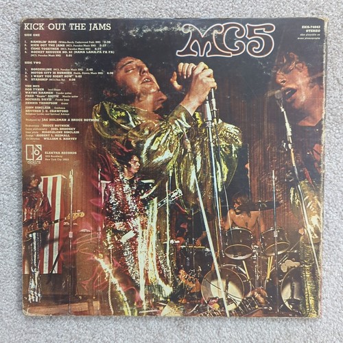 MC5: Kick Out The Jams ELEKTRA LP eks-74042 1969 Stereo GF Red Label Uncensored! - Imagen 2 de 24