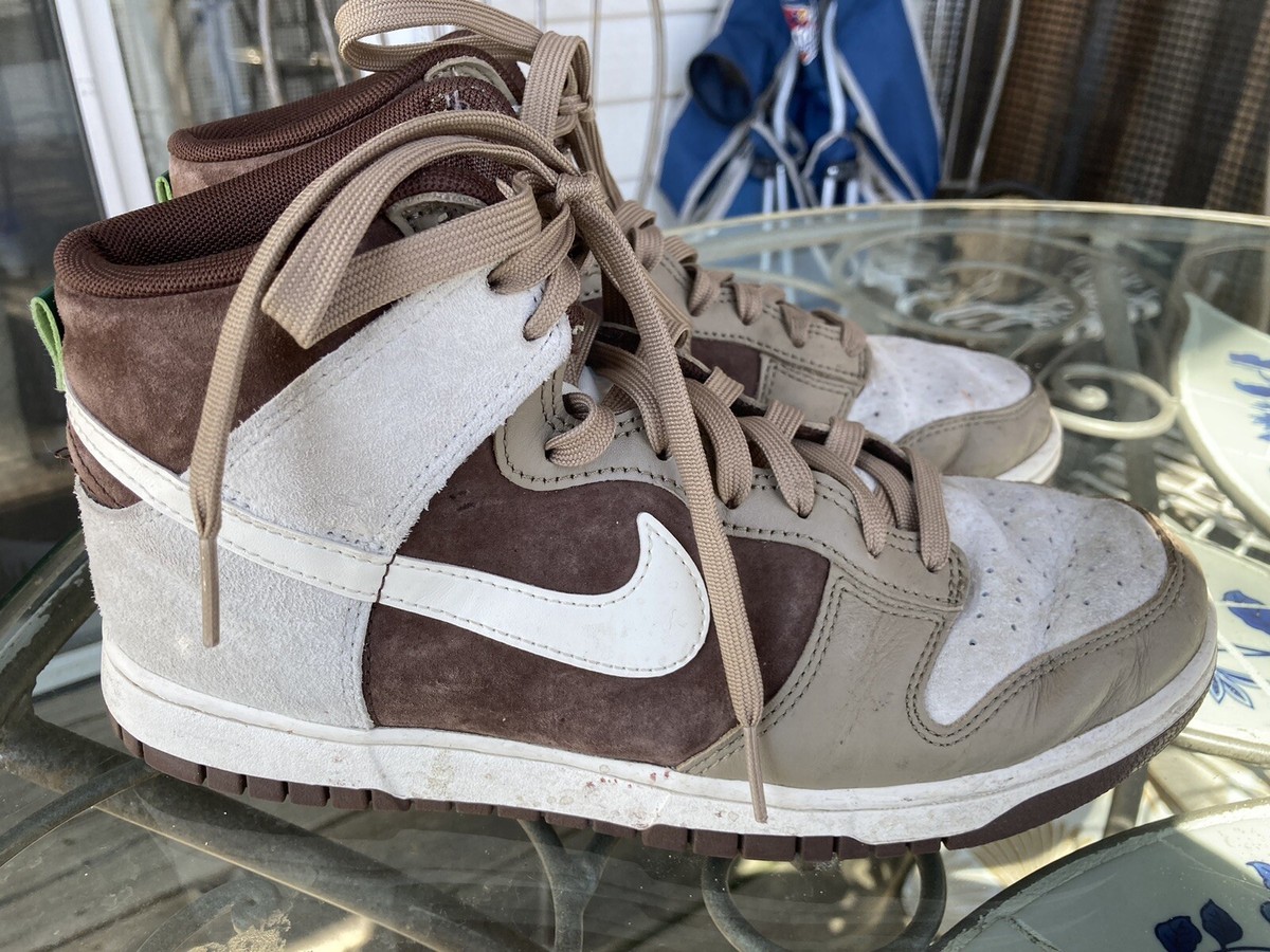 Nike Dunk High Retro PRM Light Chocolate Brown DH5348-100 Nike Dunk High Retro PRM Light Chocolate Brown DH5348-100