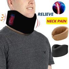 Women Men Neck Support Cervical Collar Traction Device Brace Pain Relief Cushion