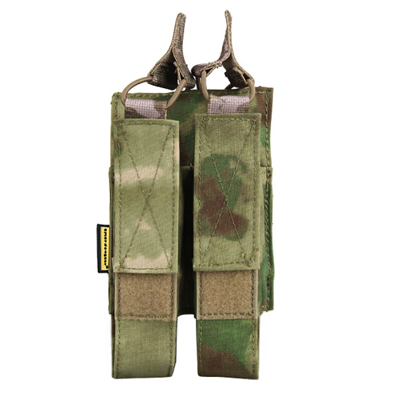 Emersongear Tactical 9mm Double Magazine Pouch Pistol Mag Storage Bags MOLLE AFG-image