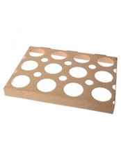 Supporto in cartone X Tulicup (cupcakes) 12 Pz Modecor