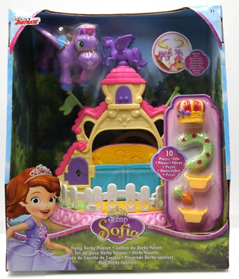 01435  Disney Junior Sofia Flug-Derby-Spielset Minimus fliegt-Jakks Pacific