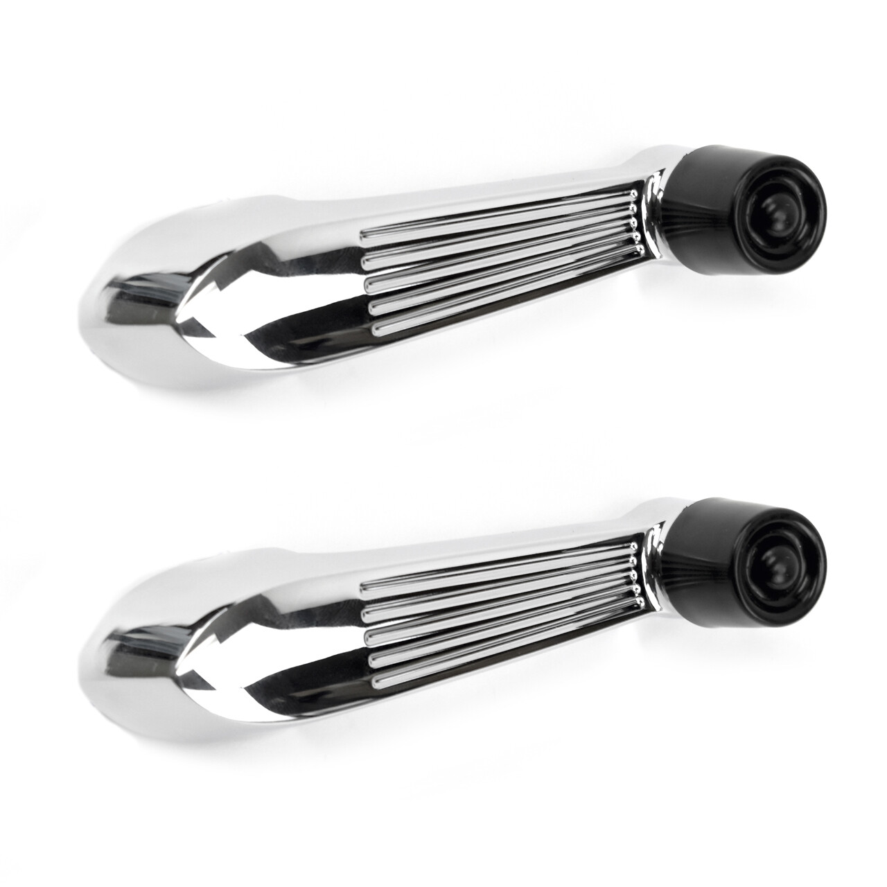 Door Window Handle Black Knob PAIR 1953-1955 F-100 Truck