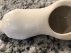 VINTAGE SHAWNEE ART  POTTERY INCENSE BURNER ORIENTAL MAN BLUE BASE — photo 3