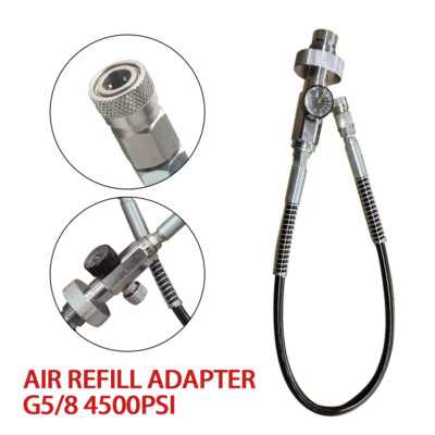  PCP Füllstation Ladekit 300bar / 4500PSI Din Luft Refill Adapter G5/8''