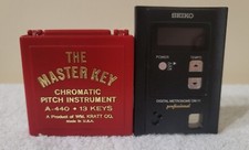 The Master Key Chromatic Pitch Instument Seiko digital metronome