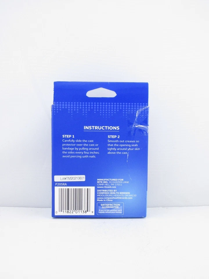 Водонепроницаемая литая защита для рук Carex для взрослых и детей, без латекса, 20 дюймов — ЧИТАЙТЕ БОЛЬШЕ - Изображение 2 из 3