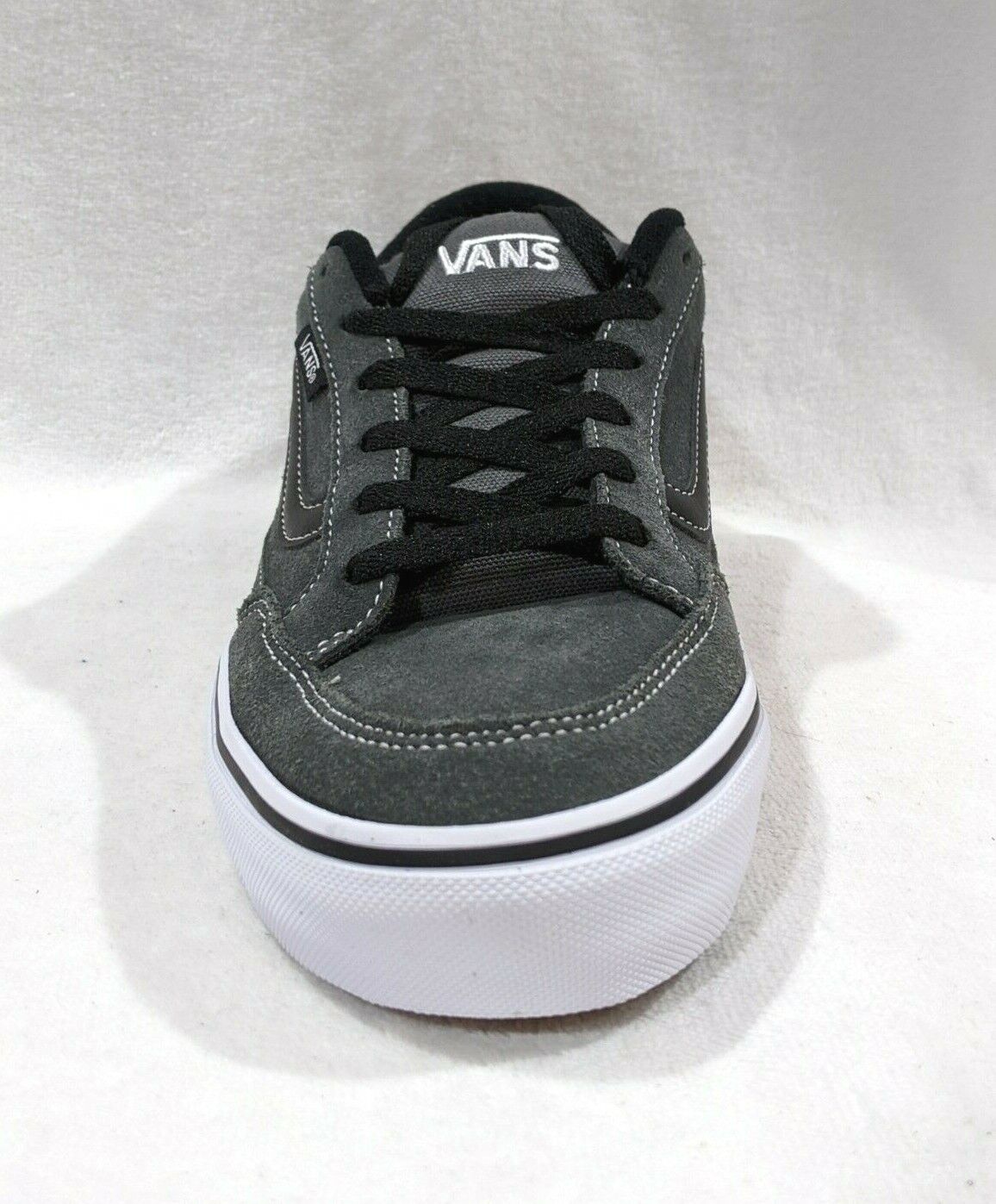 Vans Men's Bearcat Charcoal/White/Black Suede Skate Shoes - Assorted Sizes  NWB