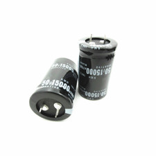 1PCS 50V 15000uF 50Volt 15000MFD 105C Aluminum Electrolytic Capacitor 35mm 50mm