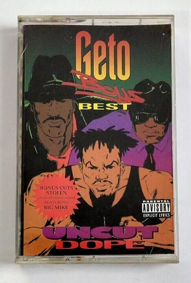 GETO BOYS - BEST UNCUT DOPE (1992) - HIP HOP CASSETTE
