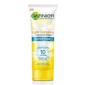 garnier light complete cleanser