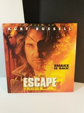ESCAPE FROM L.A. Laserdisc LD WIDESCREEN FORMAT, RARE 