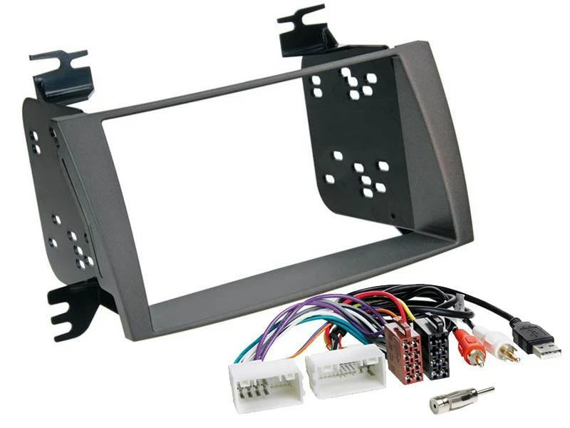 Pioneer DMH-A240BT Autoradio Bluetooth für Hyundai Sonata VI ab 2009 schwarz - Bild 2 von 4