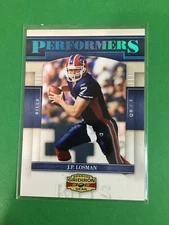 F148,585 2007 Donruss Gridiron Gear Performers Platinum #39 J.P. Losman BILLS/25