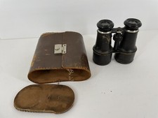 VTG Antique Chevalier Optecien Paris Brass Opera Glasses Binoculars