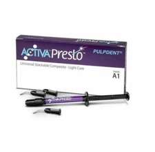 Pulpdent ACTIVA PRESTO Universal Stackable composite A3 2x2gm